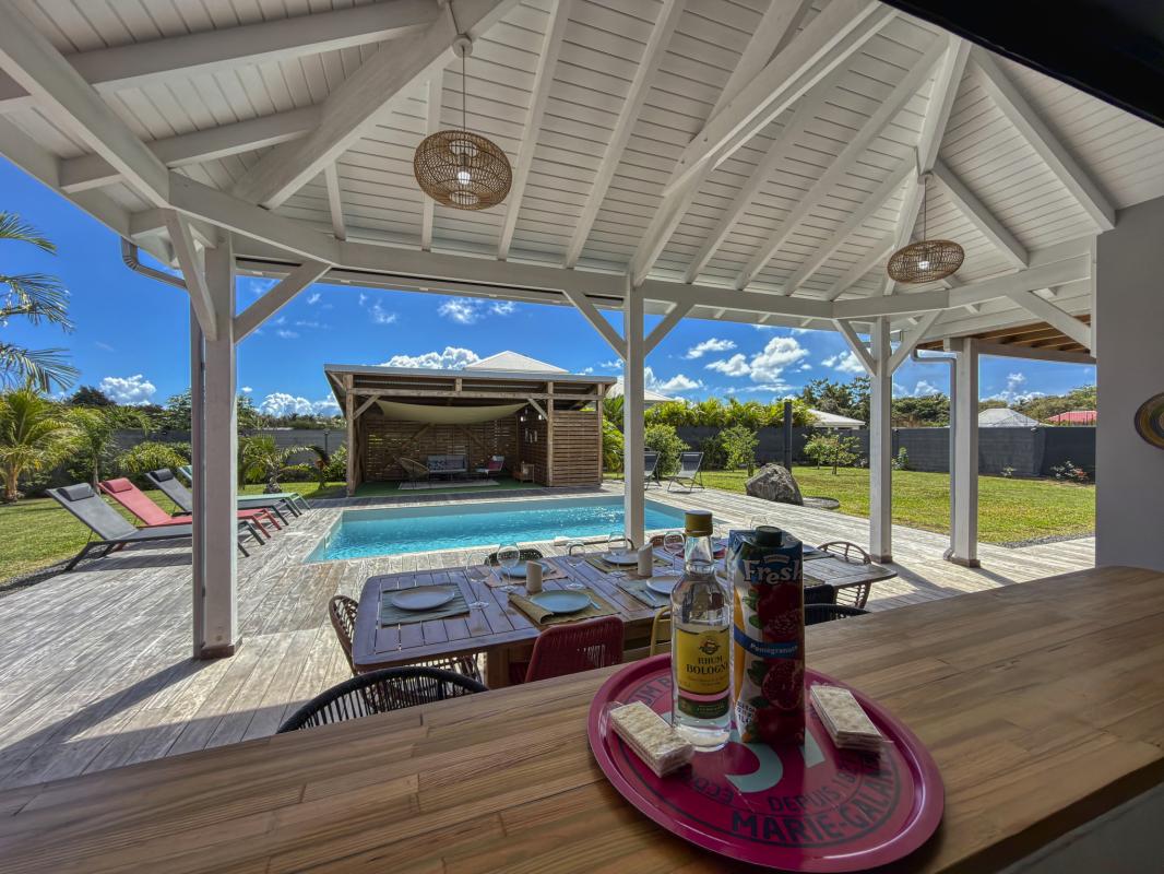 14.Location villa avec piscine Saint François Guadeloupe